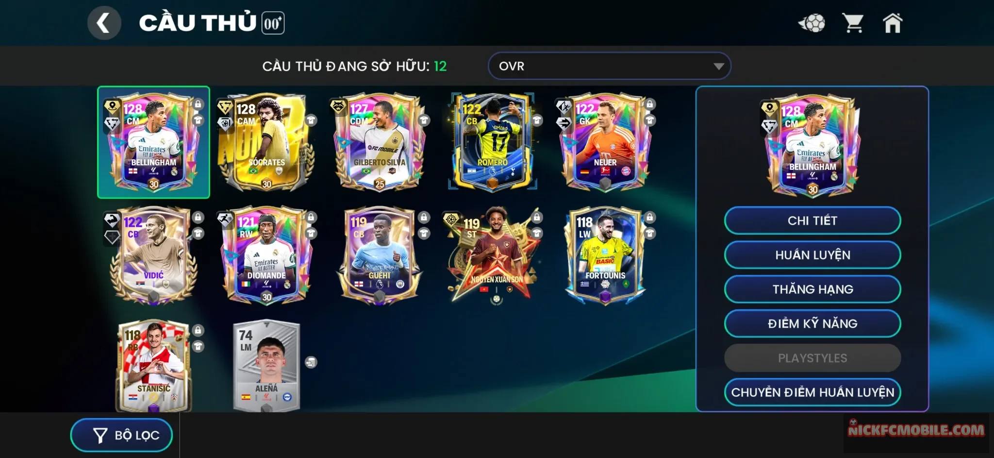 Reg belinham + socrates + 19 vòng nữa nổ quà A