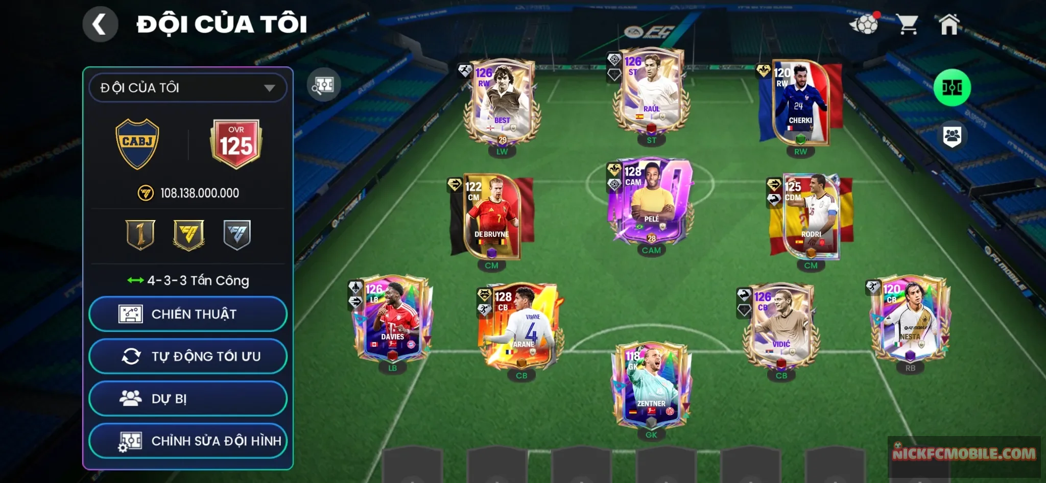 2 cầu thủ 128+70k mảnh