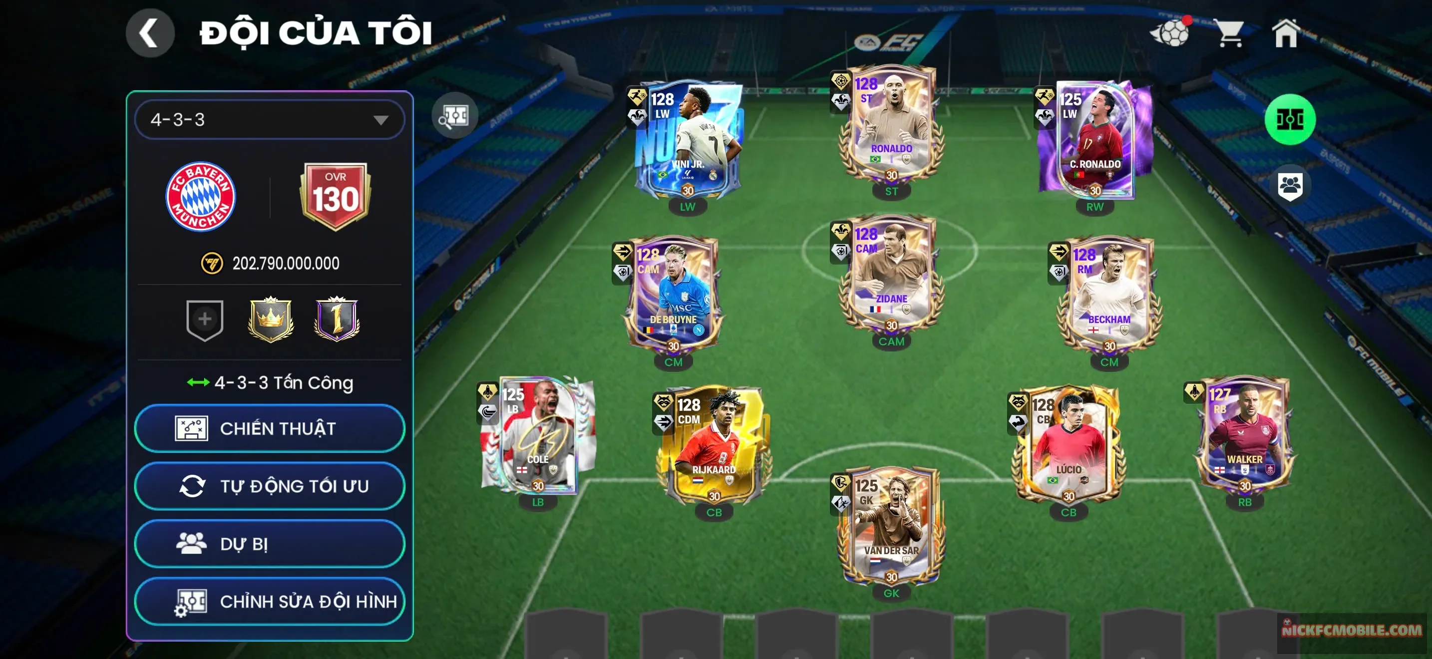 RM : Siêu phẩm 3 chữ kí Ronaldo + beckham + Cole.