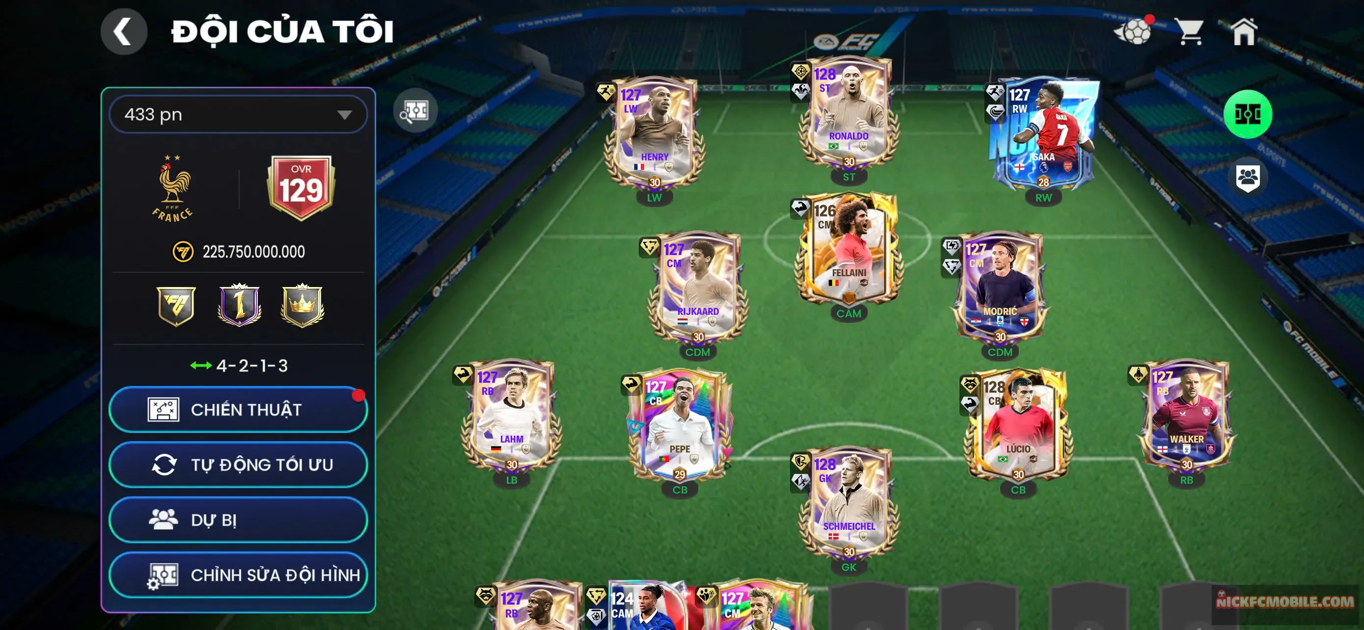 ms608 ovr 129, 3 cầu thủ ovr 128 cực ngon giá hạt rẻ